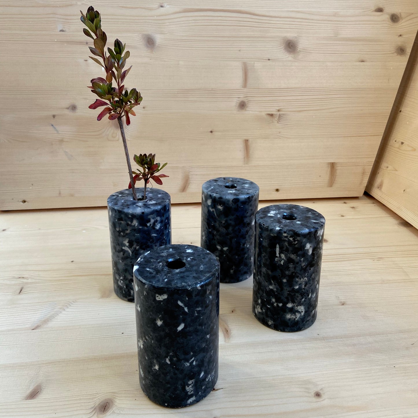 UNICO 4 pieces black
