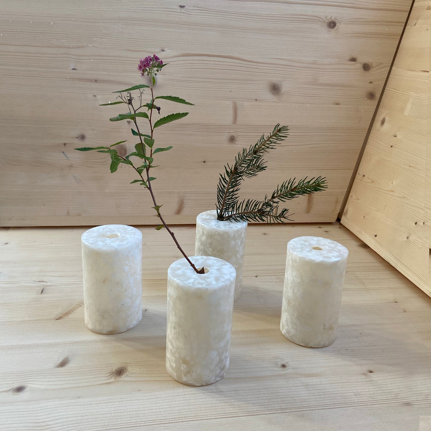 UNICO 4 pieces white