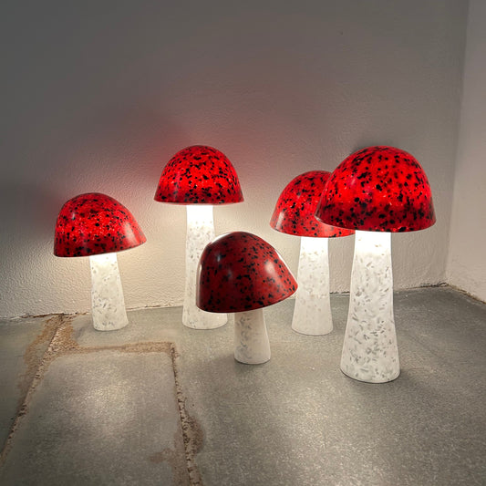 Mushroom Lamp by Valeria