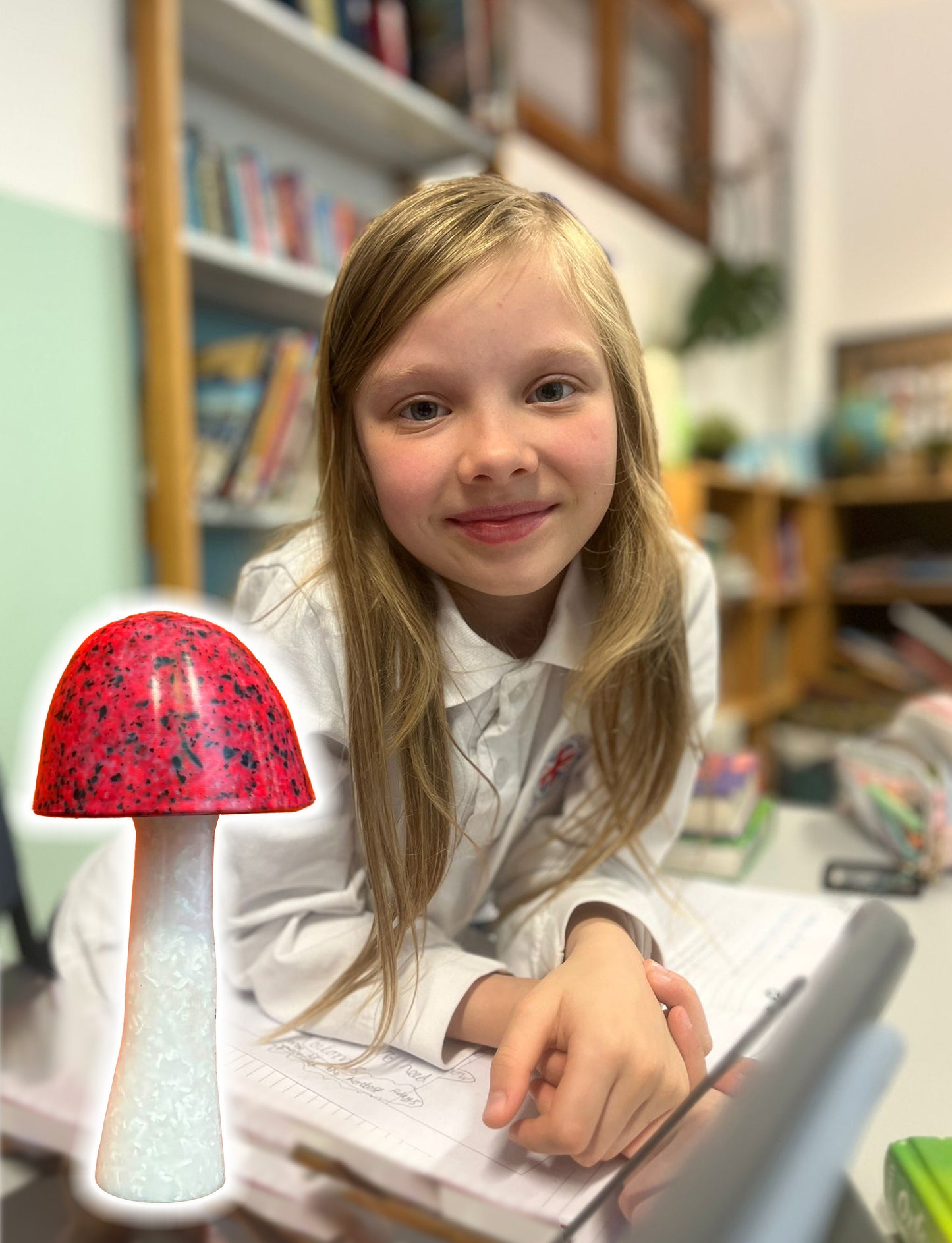 Mushroom Lamp by Valeria